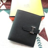 epsom Hermes bearn bifold Wallet/card holder full handmade/boutique inclusion