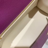 epsom Hermes kelly 25 bicolor handbag GHW full handmade boutique package