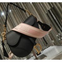 Dior Scratch-proof vintage flap saddle elegant baguette shoulder bag with magnetic fastener - 图片 4