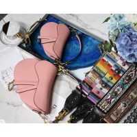 Dior Scratch-proof vintage flap saddle elegant baguette shoulder bag with magnetic fastener - 图片 7