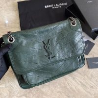 Y SL NIKI 28cm shoulder crossbody flap messenger convertible satchel