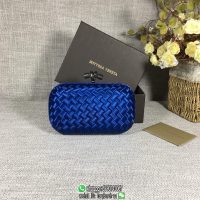 velvet BV cocktail kisslock clutch cellphone cosmetic clutch case socialite influencer party pouch - 图片 8