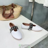 Alaia ladies Mary Jane boat shoes flat ballet dancing shoes daily casual pump size35-42 - 图片 7