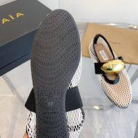 ALAIA mesh flat ballet boat shoes casual daily Mary Jane slide pump premium quality size35-40 - 图片 9
