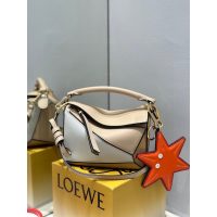 Loewe women's mini puzzle tote tiny shopper travel handbag full inclusion - 图片 6