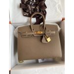 Hermes sellier birkin 25 handbag in demin epsom calfskin GHW-full handmade boutique package