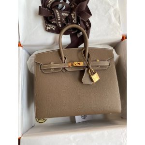 Hermes sellier birkin 25 handbag in demin epsom calfskin GHW-full handmade boutique package