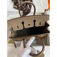 Hermes sellier birkin 25 handbag in demin epsom calfskin GHW-full handmade boutique package