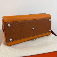 Hermes men's etaupe shoulder crossbody messneger bag-full handmade boutique package