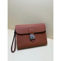 epsom Hermes depeches 24cm business clutch wristlet handmade boutique inclusion