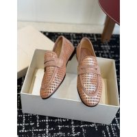Brunello women's lazer-cut perforated casual loafer flat slip-on pump size35-40 - 图片 6