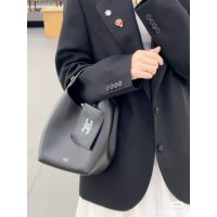 women's Celine shoulder bucket tote slouchy handbag with detachable card pouch - 图片 3