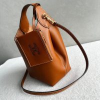 women's Celine shoulder bucket tote slouchy handbag with detachable card pouch - 图片 5