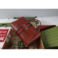 Gucci Paparazzo top-handle handbag shoulder crossbody flap messenger bag with horsebit decoration - 图片 7