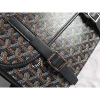 Goyard Belvedere PM canvas sling crossbody shoulder flap saddle messenger cosmetic case clutch pouch - 图片 9