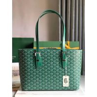 Goyard vintage canvas shoulder tote outdoor carryall travel handbag large storage luggage - 图片 7