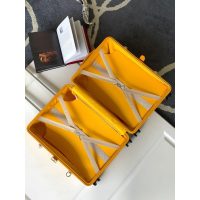 Goyard vintage trolley suitcase boarding cabin luggage wheeled case travel gadget 20 inches - 图片 6