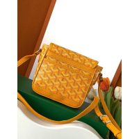 Goyard canvas vintage crossbody flap camera bag smartphone cosmetic holder pouch - 图片 6