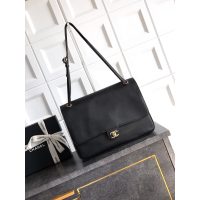 Caviar Cahanel Maxi Cf flap massenger/slouchy underarm baguette tote/large volume