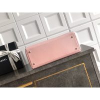 small Chanel Preppy Coco Shopping Tote Bag in caviar calfskin