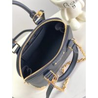 Louis Vuitton LV alma trunk BB handbag in grainy calfskin