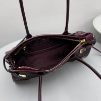 Black Prada Bolide Shoulder Bag in Polished Calfskin