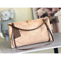 Louis Vuitton LV Express MM shoulder Hobo Bag in Suede Calfskin