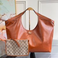 Gucci Black Polished Calfskin Tote Bag - 图片 2