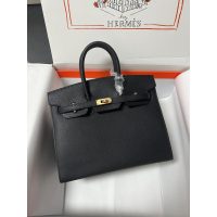 Hermes birkin 25 sellier handbag -gold brown epsom calfskin GHW full handmade boutique package