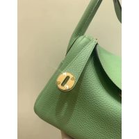 togo Hermes etain lindy 26 shoulder tote bag GHW full handmade boutique inclusion