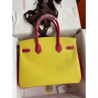 epsom hermes birkin 30 top-handle bag GHW full handmade/boutique inclusion
