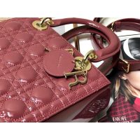 Dior quilted handbag large-capacity shopping tote crossbody bag genuine leather woman bag five grids - 图片 8