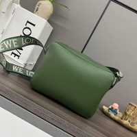 Loewe unisex military messenger flap shoulder crossbody case camera bag full inclusion - 图片 8