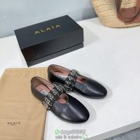 Alaia ladies Mary Jane boat shoes flat ballet dancing shoes daily casual pump size35-42 - 图片 4