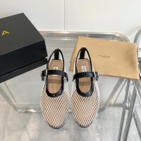 ALAIA mesh casual Mary Jane slide pump flat ballet boat shoes premium quality size35-40 - 图片 4