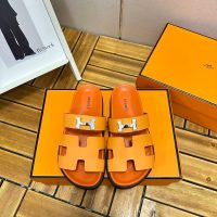 suede Hermes chypre sandal flat summer slide slipper size35-45 boutique iinclusion