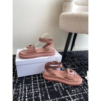 Dior anckle strapped velcro flat sandal women's gladiator combat sandal size35-41 - 图片 9
