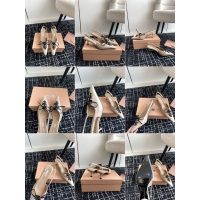 Miumiu bow-detailed kitten heel slingback sandal routine heel pump slipon size35-42 - 图片 7