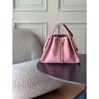 Chanel 25 small shoulder bucket Bag in suede calfskin GHW