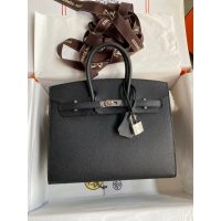 Hermes sellier birkin 25 handbag in demin epsom calfskin GHW-full handmade boutique package