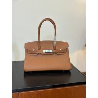 Hermes shoulder Birkin 29 handbag GHW -burgundy togo calfskin full handmade boutique inclusion