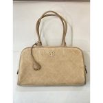 Chanel Small Bowling tote Bag in suede calfskin