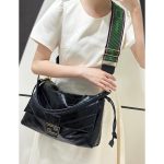 Chevron quiled Fenndi mamma underarm baguette shoulder flap messenger tote with jacquard strap