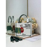 three sizes Dior fabric booktote/weekend getaway cabin luggage/travel carryall handbag - 图片 6
