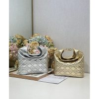 calfskin quilted Dior shoulder hobo tote - 图片 2