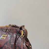 Python miu miu crossbody shoulder bag/cloud-shaped cocktail clutch/cosmetic cellphone holder - 图片 4