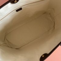 canvas Gucci striped open shoulder shopper tote/travel resort beah bag/neverfull carryall handbag - 图片 7