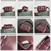 Braided BV padded cassette waist chest bag accessory baguette wearable wallet - 图片 6