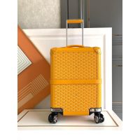 Goyard vintage trolley suitcase boarding cabin luggage wheeled case travel gadget 20 inches - 图片 3