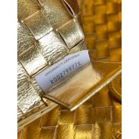 BV intrecciato Sardine handbag metallic slouchy beach tote socialite influencer party bag - 图片 5